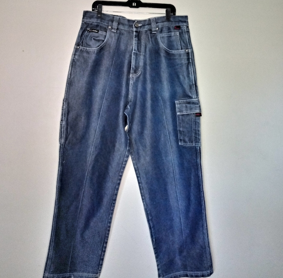 FUBU | Jeans | Vintage Fubu Blue Shiny 